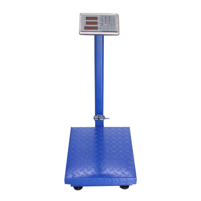 pack 2 balanzas industrial 300kg, plataforma 40x50cm, led, bateria 4v, 35h, funciones automaticas y memorias. — vista 2