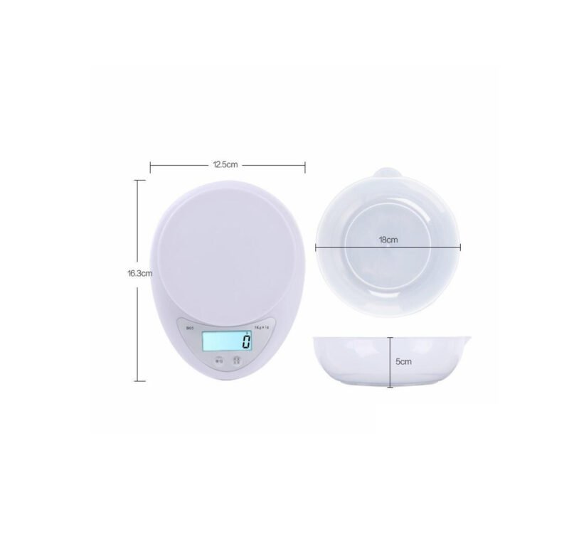 pesa digital dblue para cocina hasta 5 kg. — vista 5