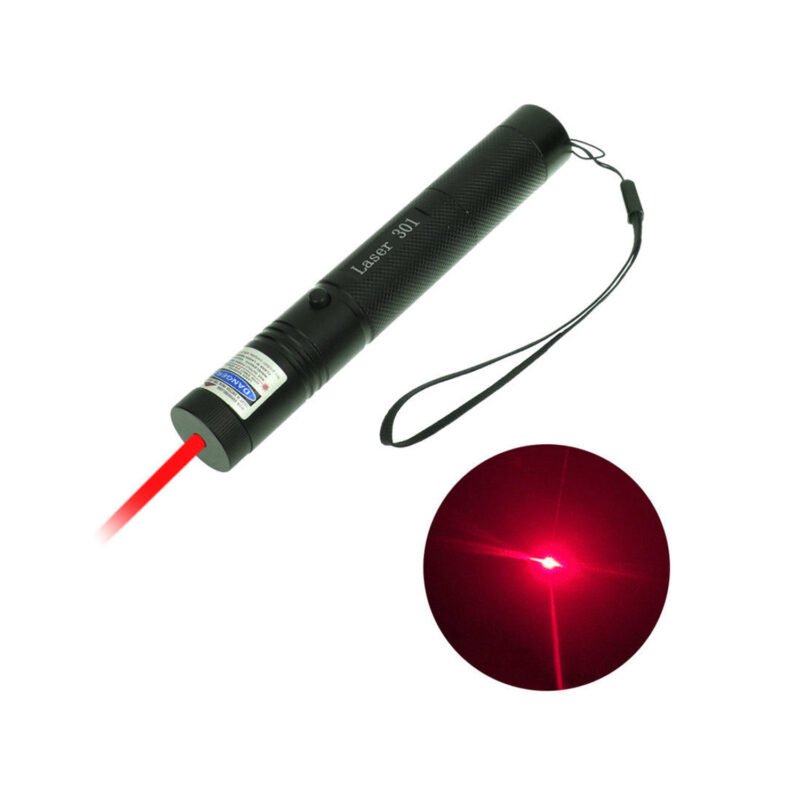 puntero laser 1000mw, punta caleidoscopio, recargable. red — vista 4