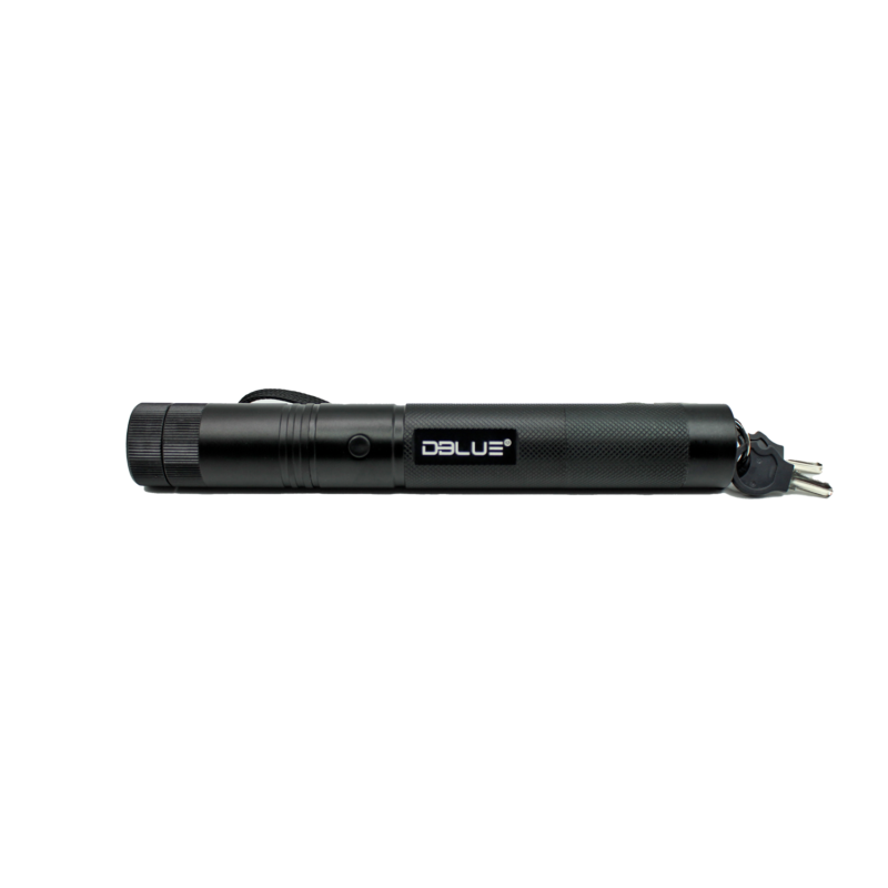 puntero laser 1000mw, punta caleidoscopio, recargable. red — vista 7