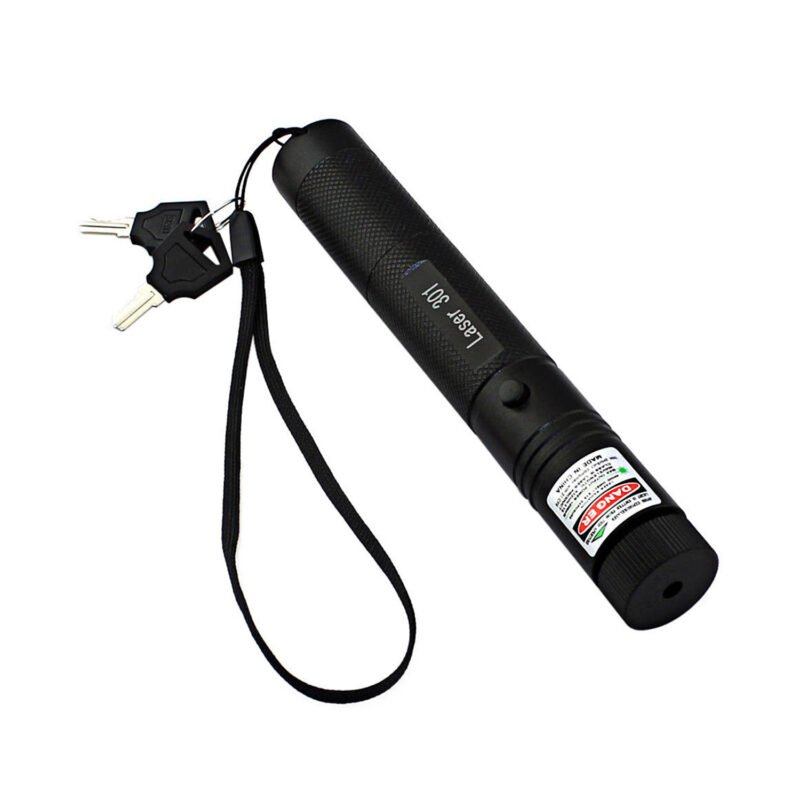 puntero laser 1000mw, punta caleidoscopio, recargable. red — vista 3