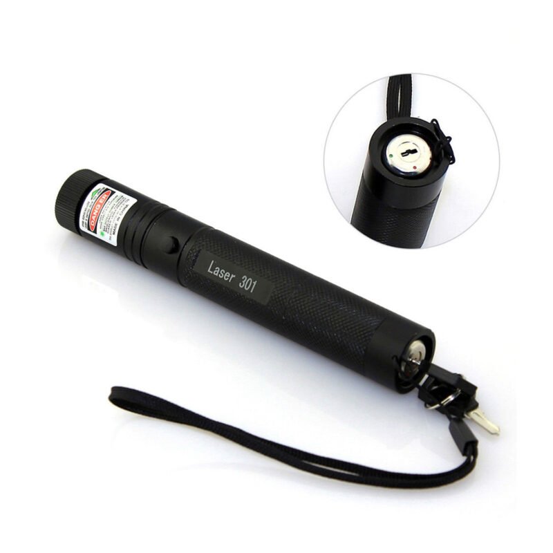 puntero laser 1000mw, punta caleidoscopio, recargable. red — vista 2
