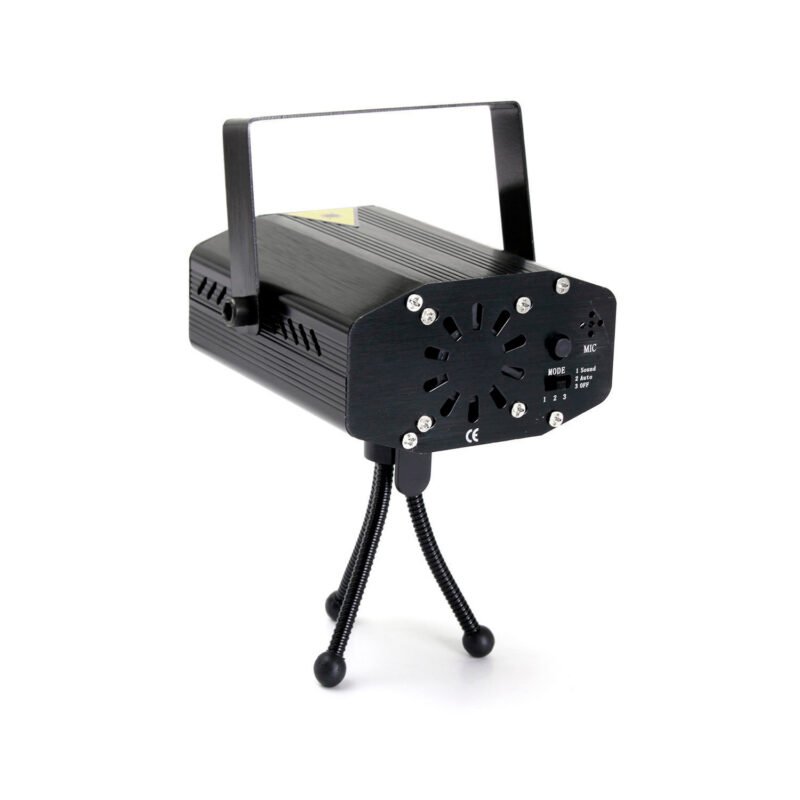 laser mini bicolor dlue, ritmico, rojo y verde, modo auto, enfriamiento interno, ideal para fiestas. — vista 2