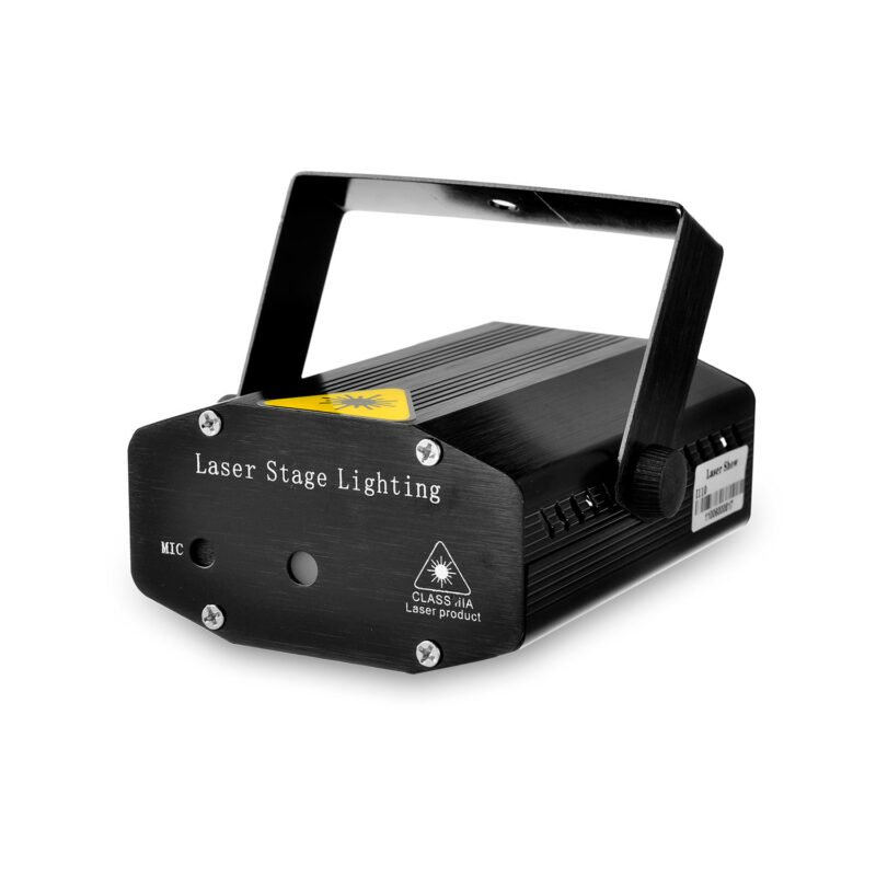 laser mini bicolor dlue, ritmico, rojo y verde, modo auto, enfriamiento interno, ideal para fiestas. — vista 3