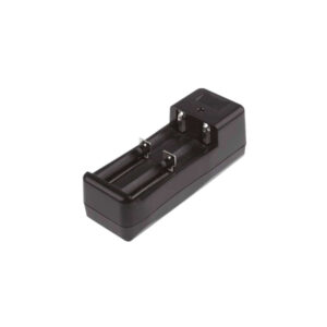 cargador doble de baterias tipo 18650.
