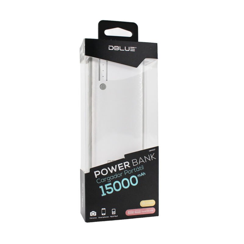 powerbank 15000mah para celulares/mp4/gps color white — vista 4