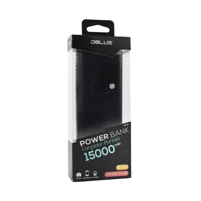 powerbank 15000mah para celulares/mp4/gps color black — vista 4