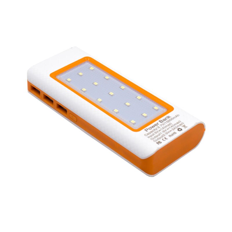 powerbank 15000mah para celulares/mp4/gps color orange — vista 2
