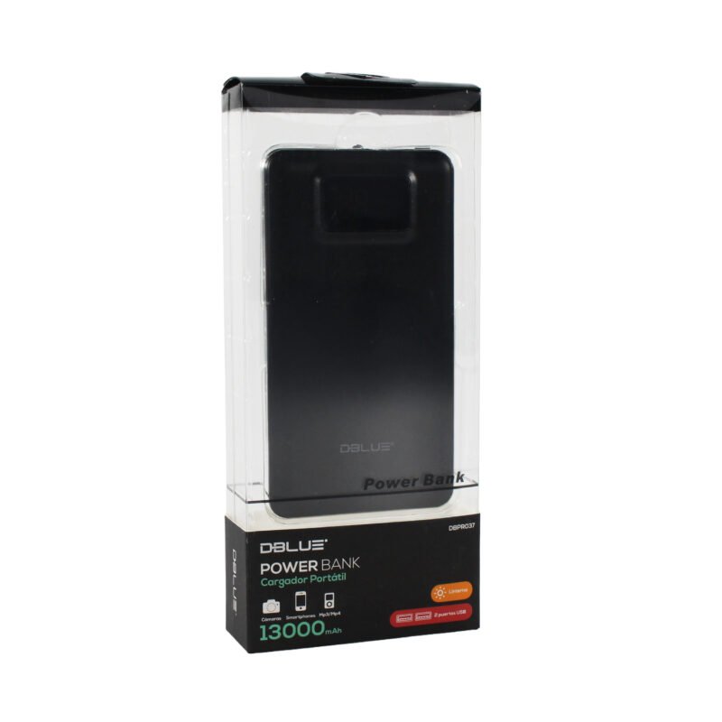 powerbank 13000mah para celulares/mp4/gps color black — vista 4