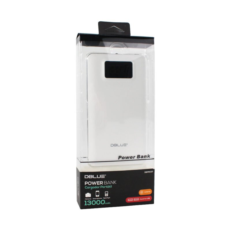 powerbank 13000mah para celulares/mp4/gps color white — vista 3