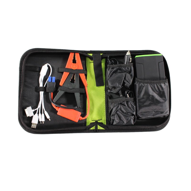partidor auto jump starter bateria respaldo usb 12v 15000mah — vista 3