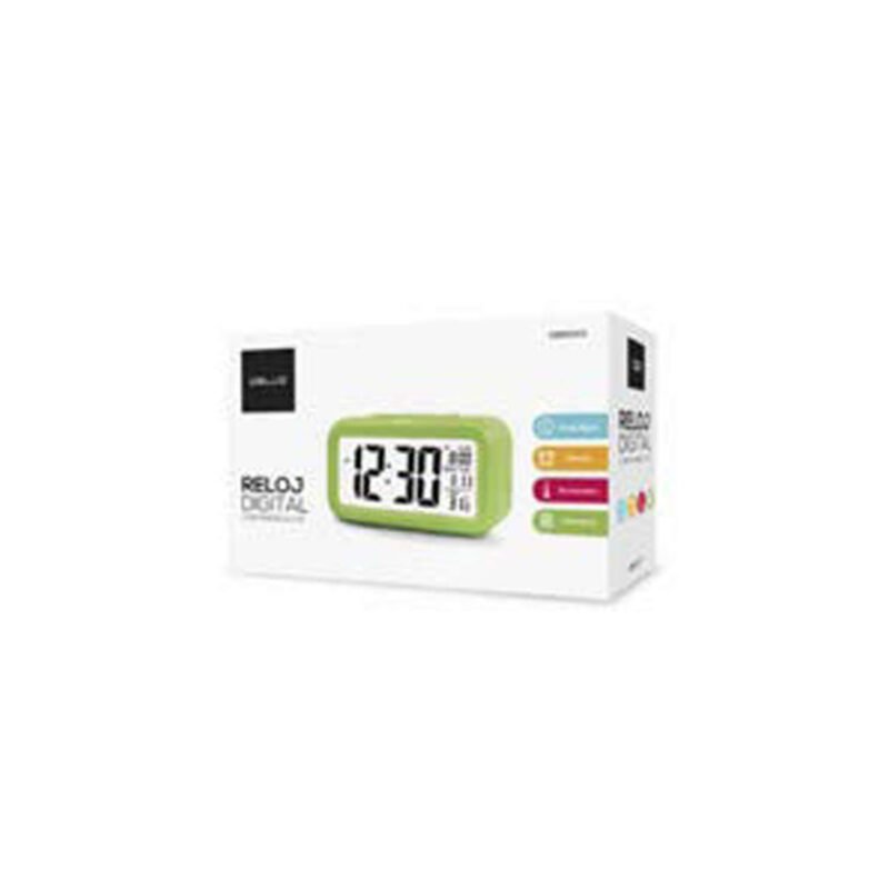 reloj digital con pantalla lcd.white — vista 2
