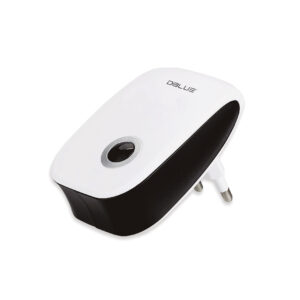 repelente dblue de insectos electronico, ultrasonido, no toxico, facil instalacion, 3w, material abs, uso interior.