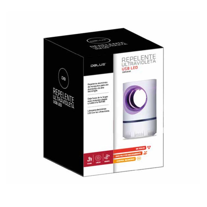 repelente dblue de insectos electronico, ultrasonico, conexion usb, no toxico, ecologico, facil instalacion. — vista 3