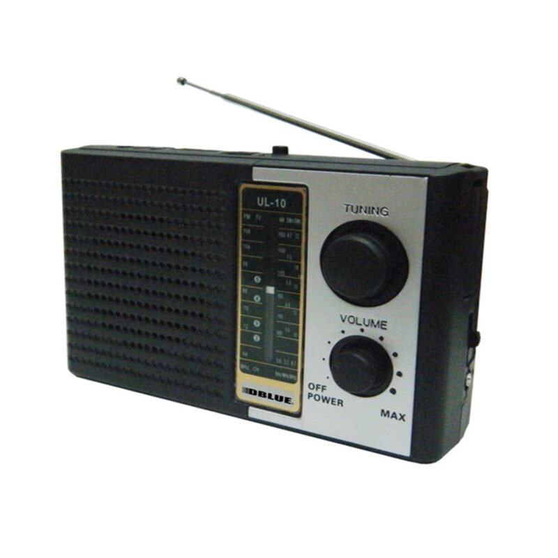radio dblue portatil fm de 4 bandas fm/am/sw1/sw2 — vista 2