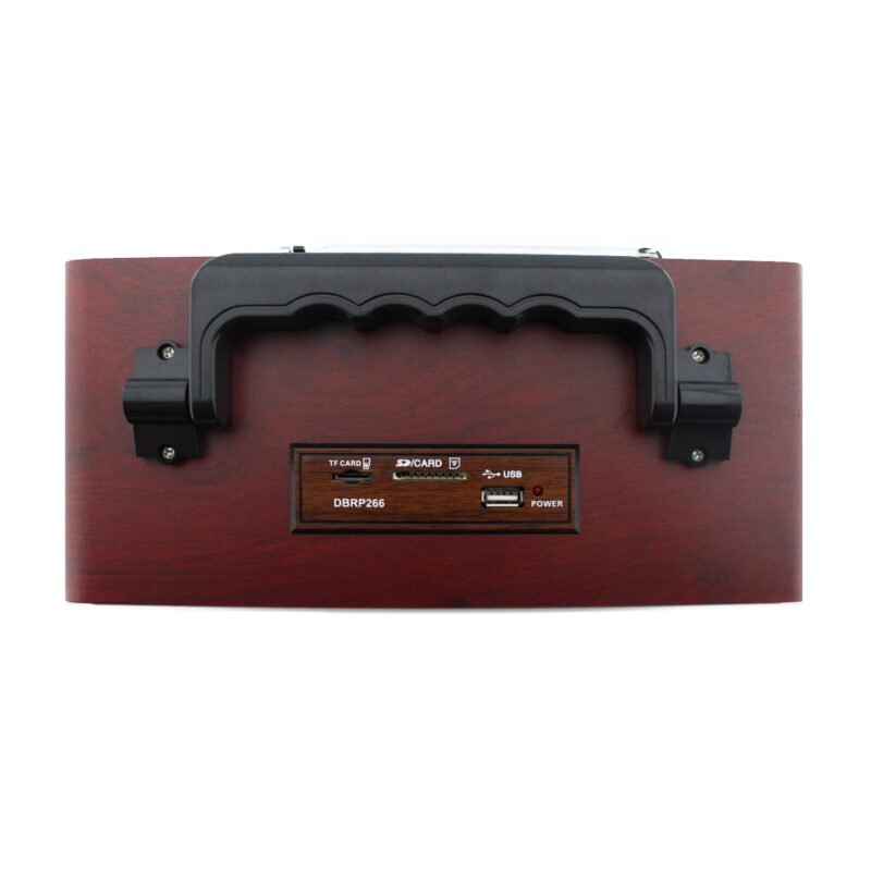 radio retro portatil. bt/ fm/usb/sd/recargable. — vista 4