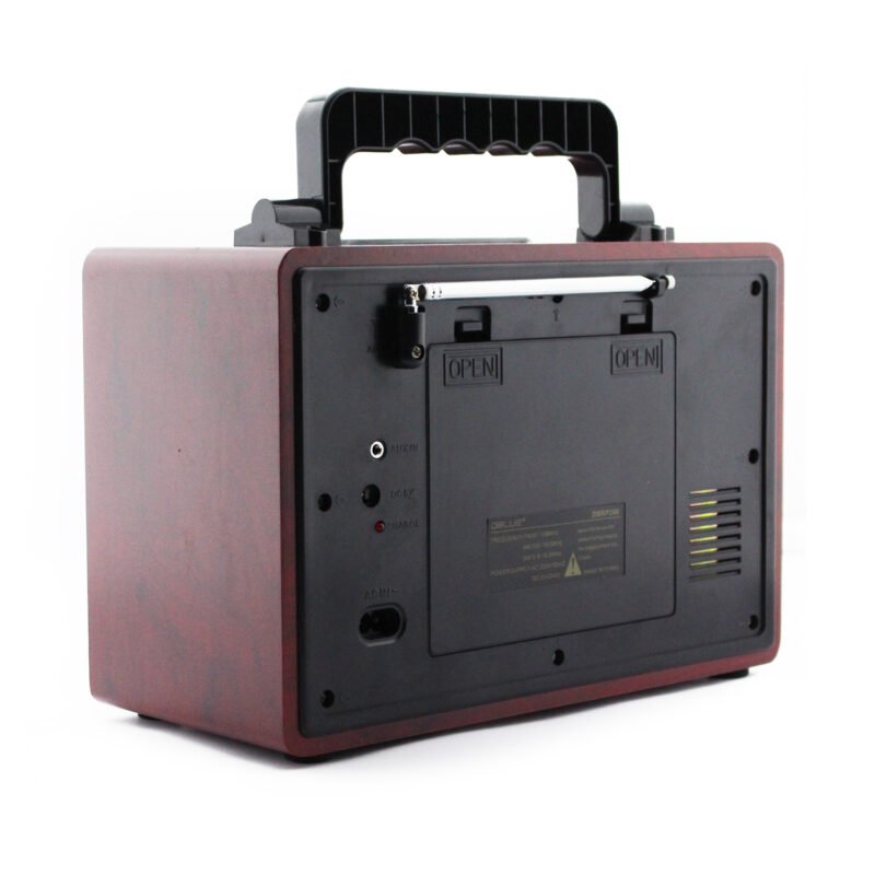 radio retro portatil. bt/ fm/usb/sd/recargable. — vista 6