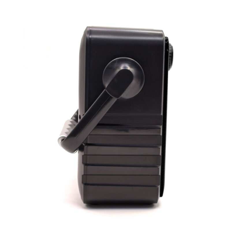 radio portatil bt con pantalla led/usb/sd/fm/bateria recargable, black — vista 4