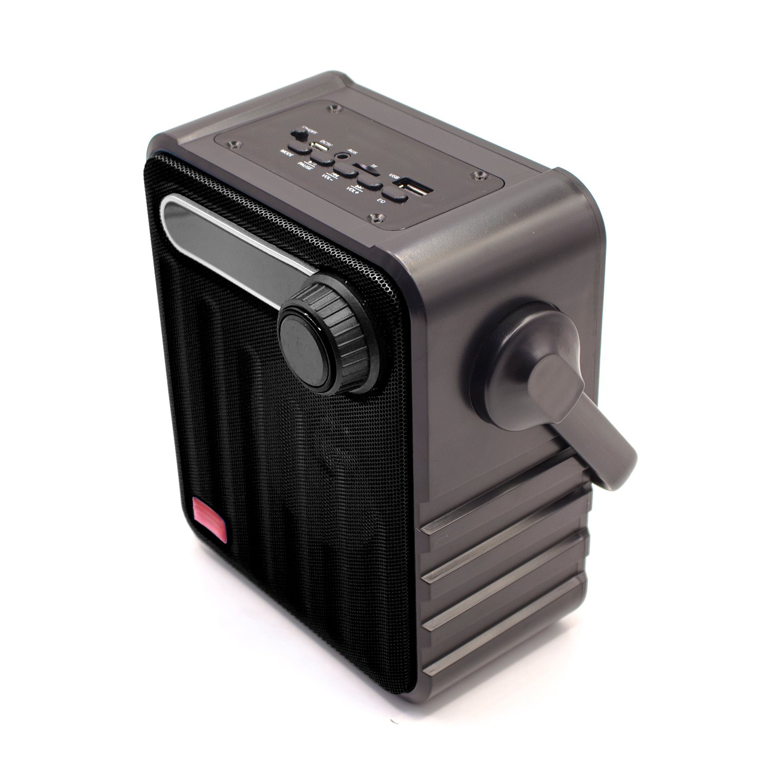 radio portatil bt con pantalla led/usb/sd/fm/bateria recargable, black radio portatil bt con pantalla led/usb/sd/fm/bateria recargable, black