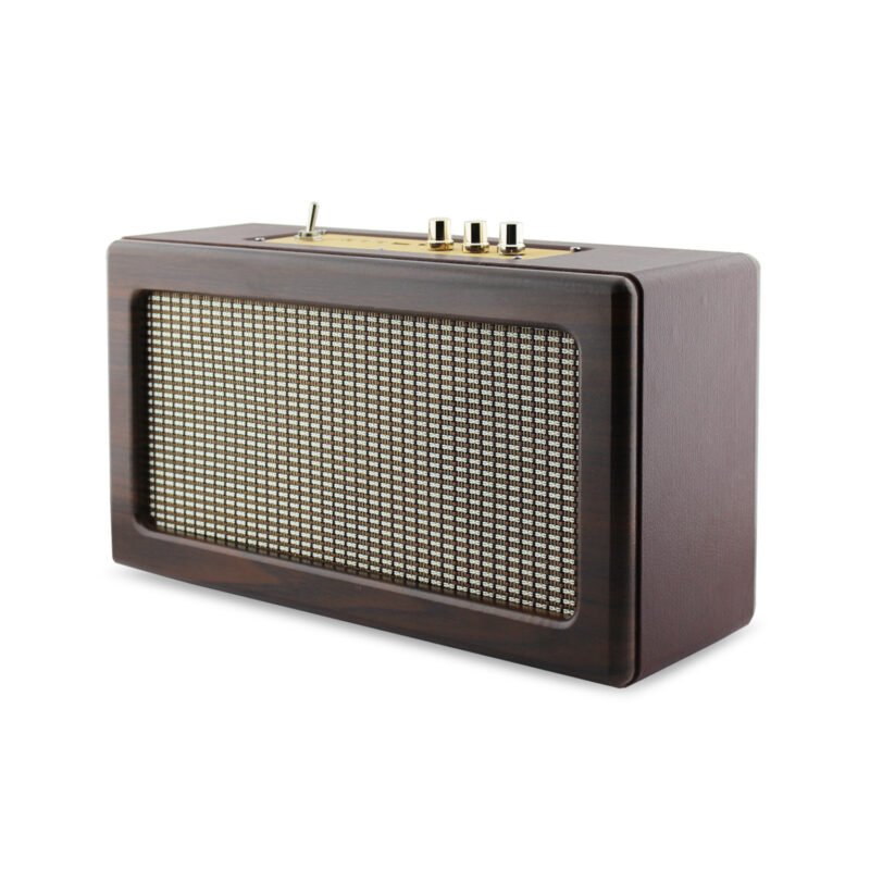 parlante retro portatil. bt /usb / recargable. — vista 3