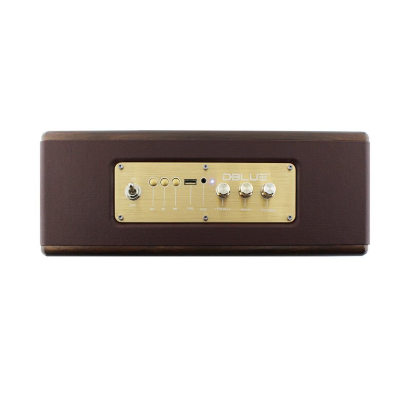 parlante retro portatil. bt /usb / recargable. — vista 4