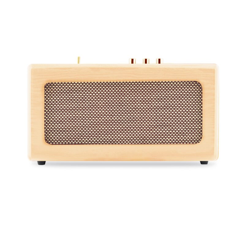 parlante retro portatil. bt/ recargable.white — vista 3