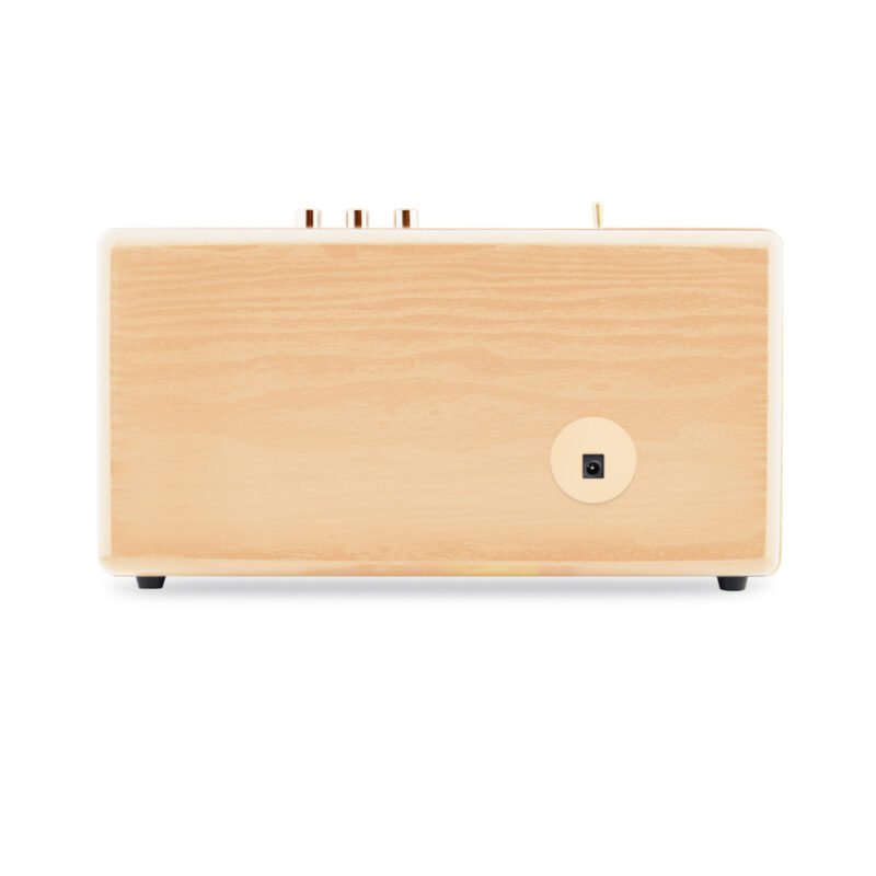 parlante retro portatil. bt/ recargable.white — vista 4