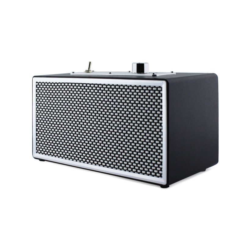 parlante dblue bt, carga usb, entrada aux 3.5mm, bateria 1500mah, 20w rms, rango 10m. black — vista 3