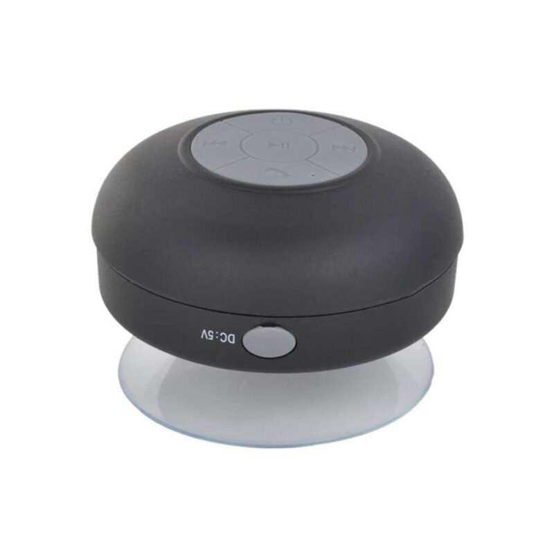parlante dblue bt para ducha, resistente al agua, ventosa, manos libres, 3w, bateria de litio, alcance 10m. black — vista 2