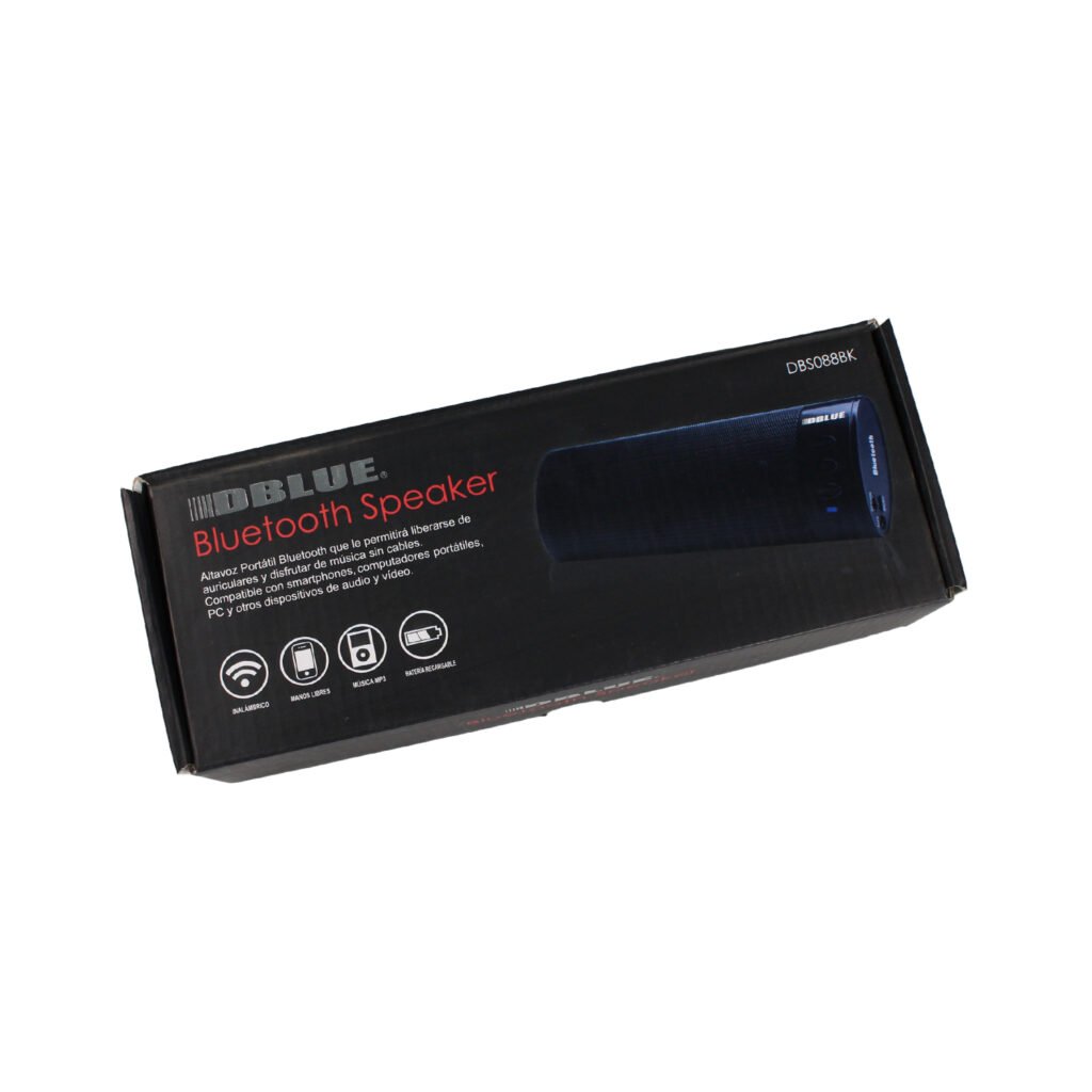 parlante dblue portatil bt con entrada sd/usb/ .black