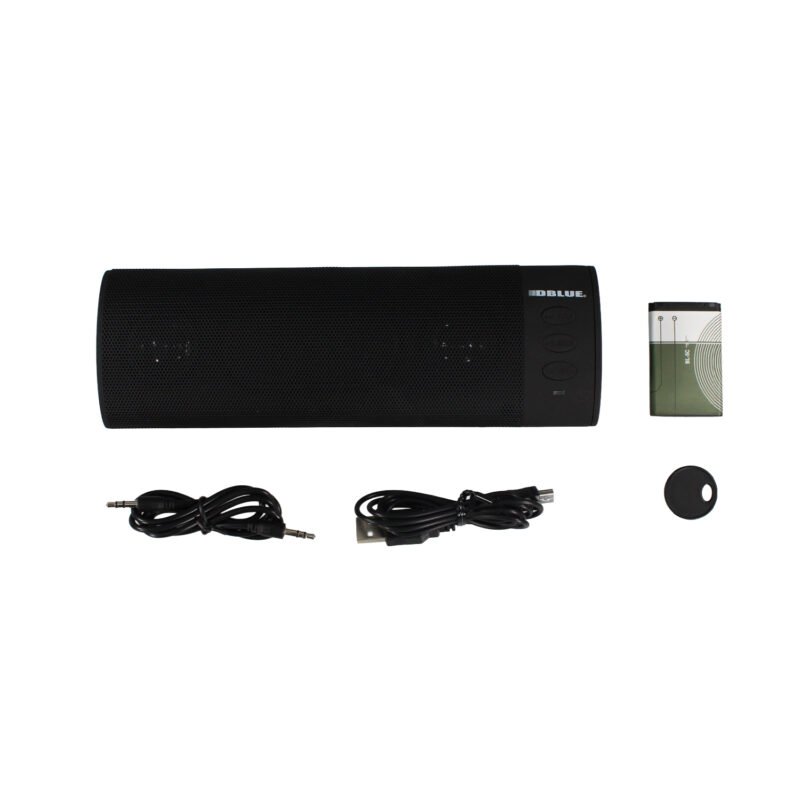 parlante dblue portatil bt con entrada sd/usb/ .black — vista 4
