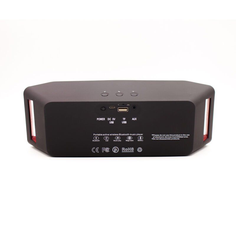 parlante dblue portatil entrada sd/usb/fm. black