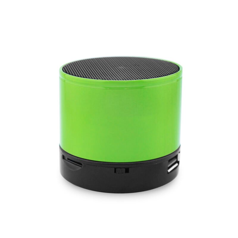 parlante dblue mini portatil bt con entrada sd/usb/ radio fm. green — vista 2