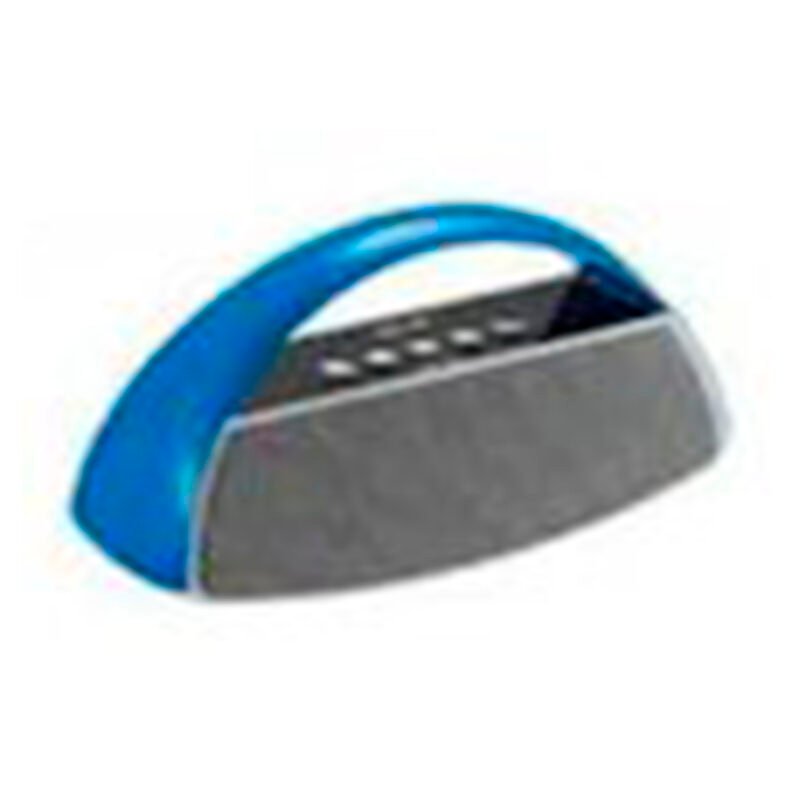 parlante dblue portatil con bt /usb/sd/fm radio/aux/ blue.