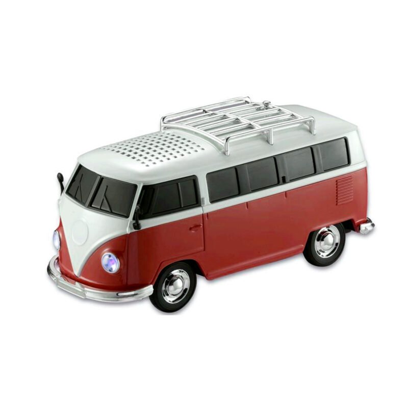 parlante diseÑo combi bt, usb, tf card, radio fm, led, aux 3.5mm, bateria recargable, dc5v. red — vista 5