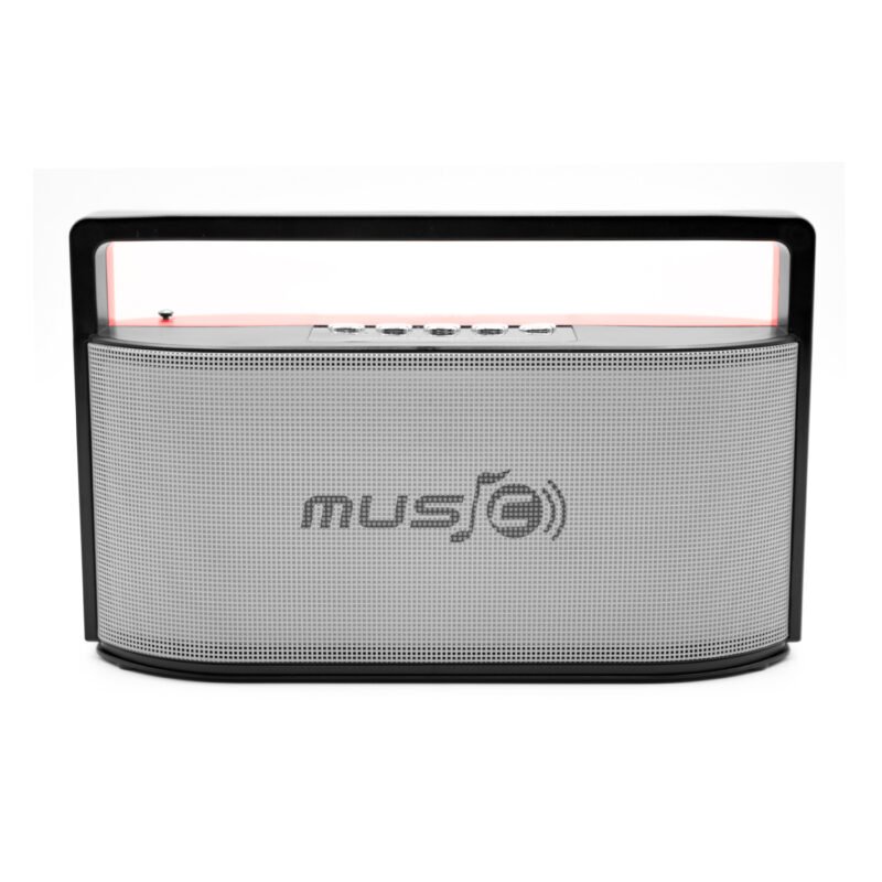 parlante con luz multicolor con entrada sd/usb/radio fm/bt/ black — vista 5