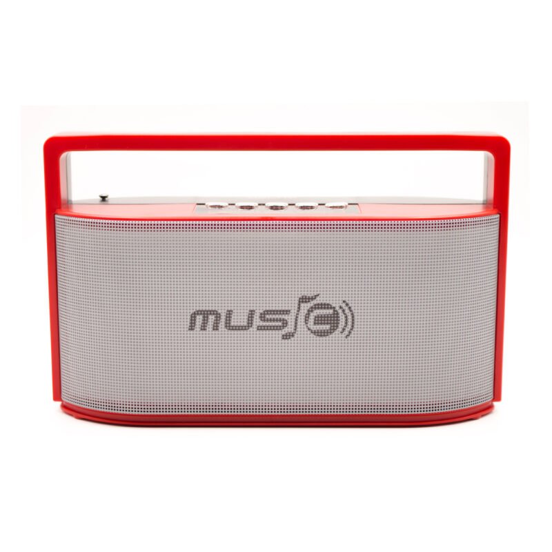 parlante con luz multicolor con entrada sd/usb/radio fm/bt/ red — vista 5