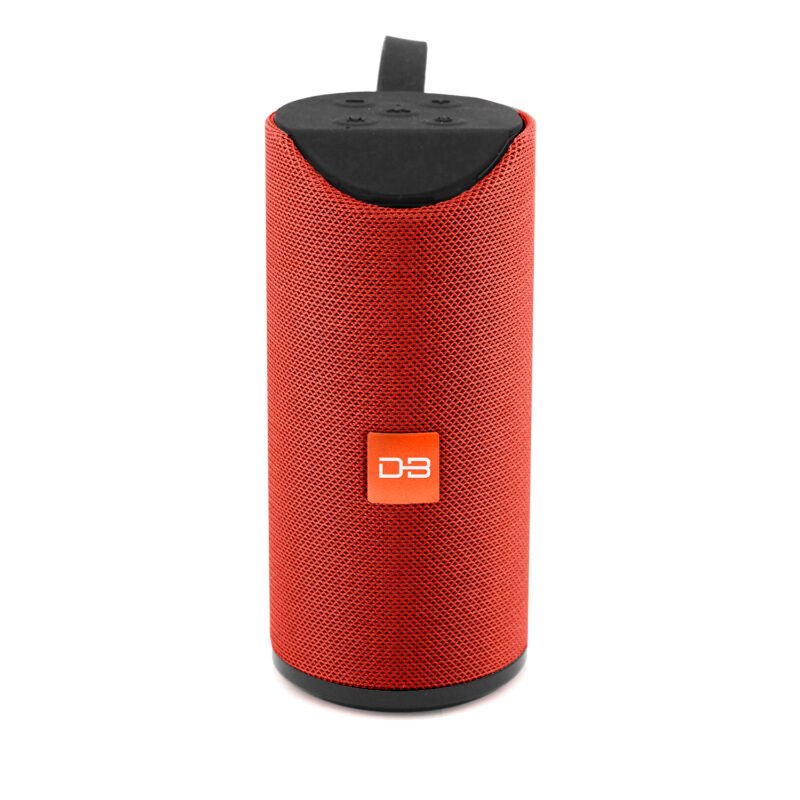 parlante dblue portatil con bt /usb/sd/fm radio/aux/ red — vista 3