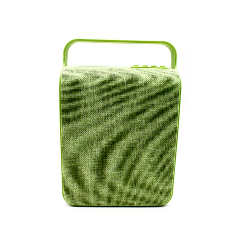 parlante dblue bt con usb, tf, aux 3.5mm, bateria recargable, 15w, 100hz 20khz. green — vista 5