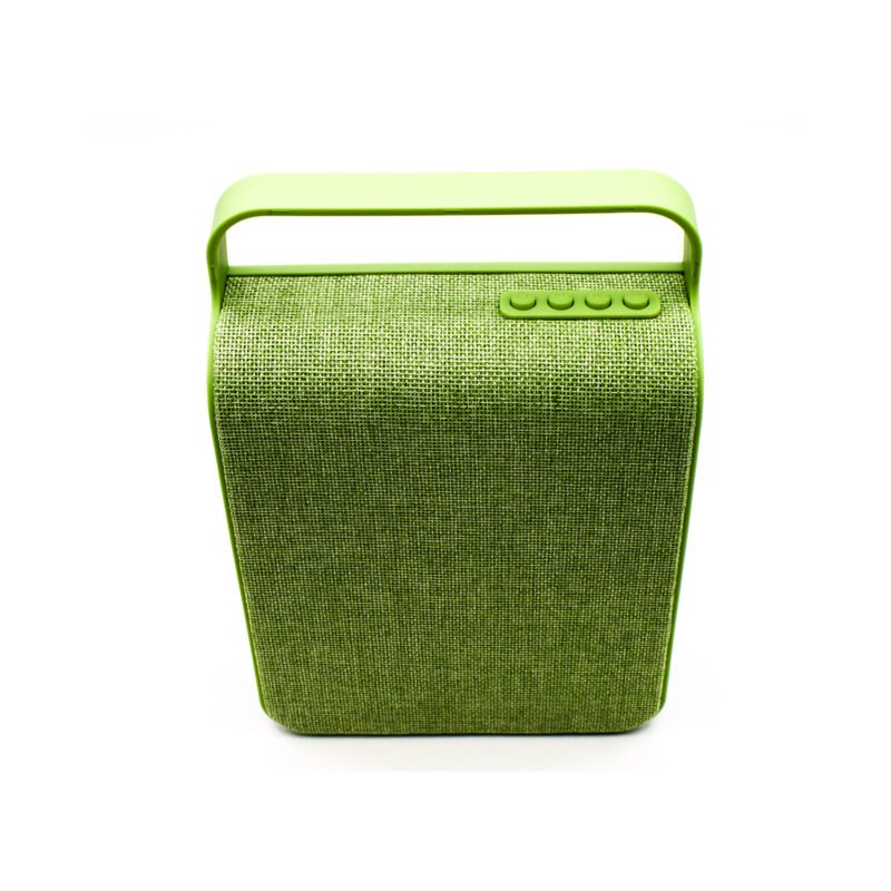 parlante dblue bt con usb, tf, aux 3.5mm, bateria recargable, 15w, 100hz 20khz. green — vista 4