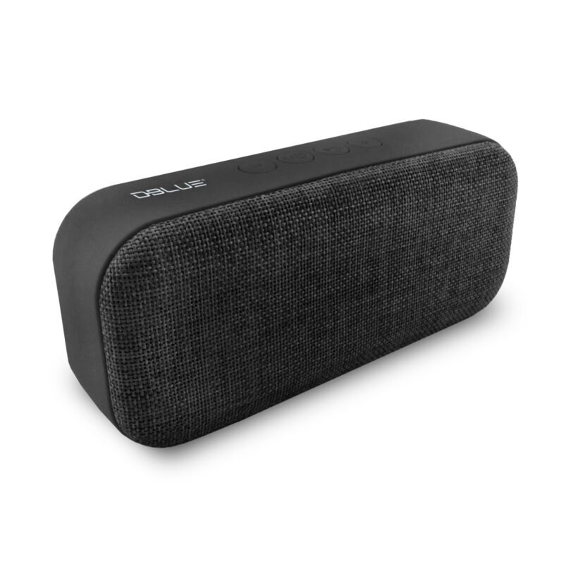 parlante dblue portatil con bt /usb/sd/fm radio/aux/ black