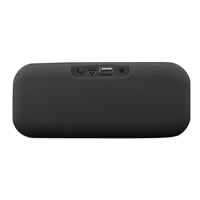 parlante dblue portatil con bt /usb/sd/fm radio/aux/ black — vista 3