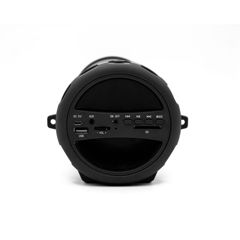 parlante dblue bazooka portatil con bt y entrada usb/sd/fm radio/aux black — vista 3
