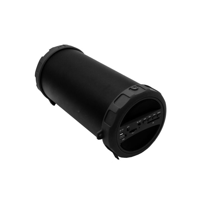 parlante dblue bazooka portatil con bt y entrada usb/sd/fm radio/aux black