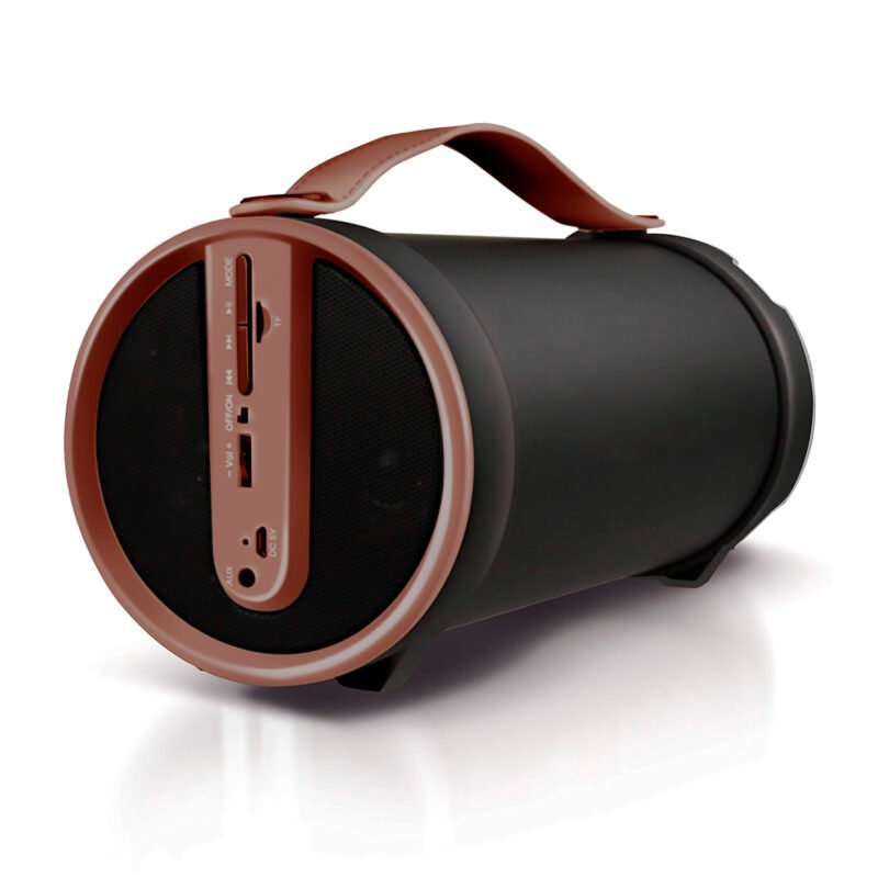 parlante dblue bazooka portatil bt con entrada /sd/fm radio/aux black — vista 2