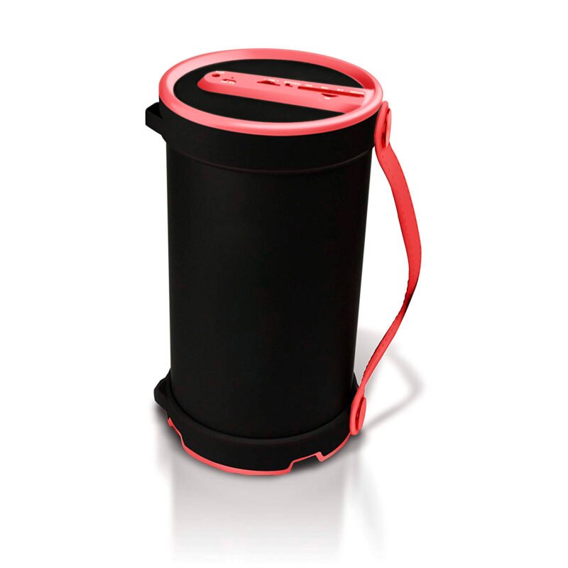 parlante dblue bazooka portatil bt con entrada /sd/fm radio/aux red