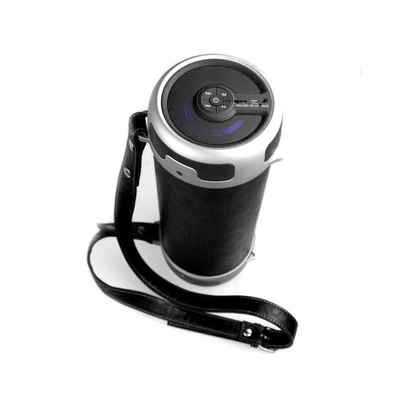 parlante dblue bazooka portatil con bt y entrada usb/sd/fm radio/aux black