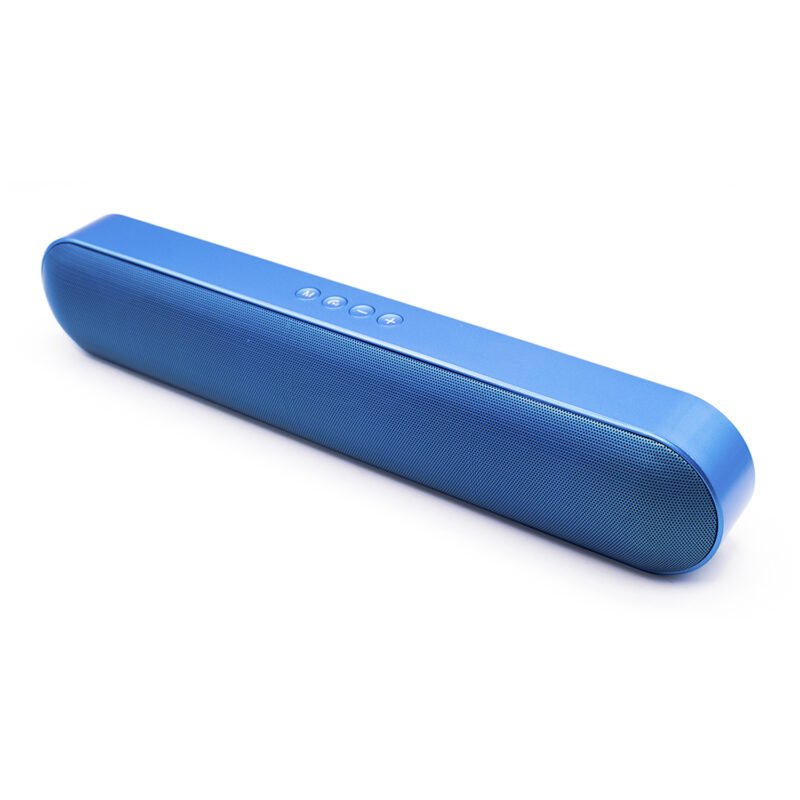 parlante portatil bt 10w rms, radio fm, usb, aux, manos libres, bateria larga duracion. blue — vista 2
