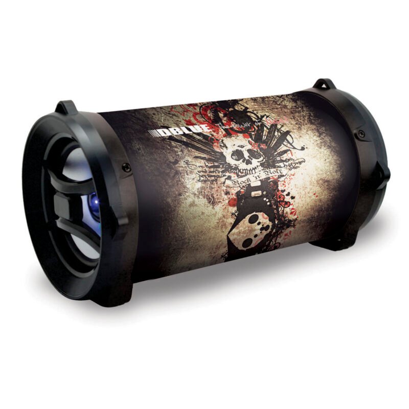 parlante dblue bazooka portatil con bt y entrada usb/sd/fm radio/aux diseÑo — vista 2