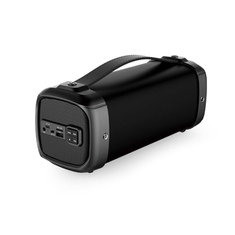 parlante dblue bazooka portatil con bt/usb/sd/fm radio/aux black — vista 4